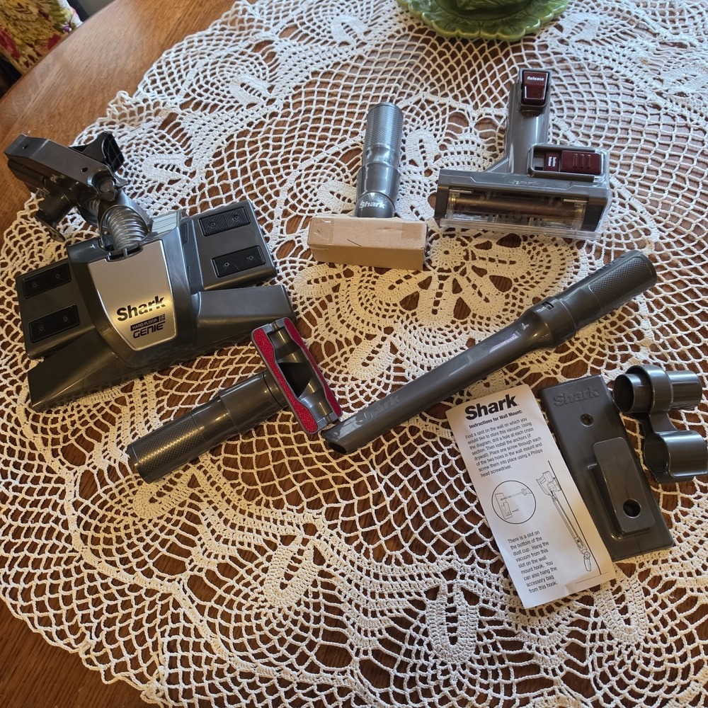 Shark Hard Floor Genie Attachments for Shark HV320 & UV450 Vacuum Gray